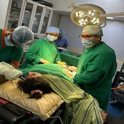 Dr. Ankesh R. Sahetya, an obstetrician and gynaecologist in Andheri West
