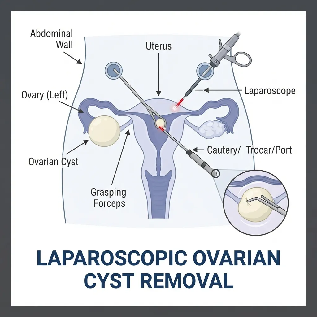 Laparoscopic Ovarian Cyst Removal Laparoscopic Ovarian Cyst Removal